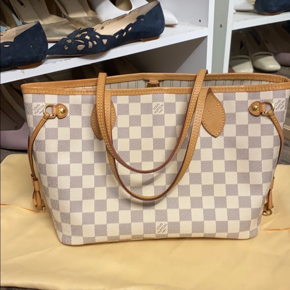 LV Damier Azur Neo Neverfull PM